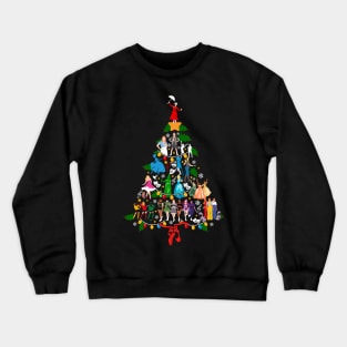 Women of Broadway Christmas Tree Crewneck Sweatshirt